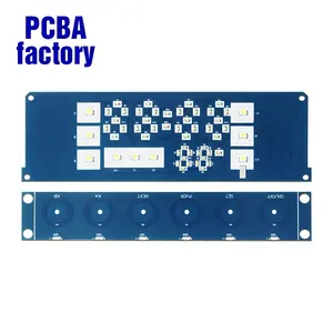 23 년 PCB 메이커 Oem Pcb 및 Pcba 공장 블루 솔더 마스크 Pcb 및 Smt 딥 전자 부품 조립 공장