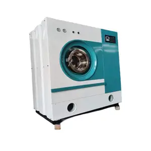 Sıcak satış Self-Service tamamen kapalı hidrokarbon kuru temizleme makinesi Laundromat ve otel kullanımı 8KG
