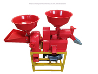 Husker et fraiseuse de riz électrique automatique décortiqueuse de grain intelligente à usage domestique avec moteur prix d'usine