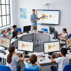 Mã Nguồn Mở Phần Cứng <span class=keywords><strong>Kit</strong></span> Trường Steam DIY Scratch Lập Trình Robot Giáo Dục <span class=keywords><strong>Kit</strong></span> Cho Trẻ Em Gốc <span class=keywords><strong>Robotics</strong></span> Bộ Dụng Cụ - Product Image 2