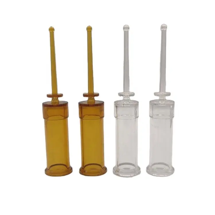 2ml Antenna bottle Essence Raw Liquid Broken Syringe bottle disposable syringes Plastic -ampoules Bottle