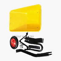 Carretilla de Plataforma de Acero de Alta Resistencia para Jardín con Capacidad de Carga de 160 kg para Construcción Industrial, Compras, OEM