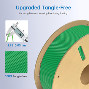 Varillas de plástico moldeadas de Color verde de 1,75mm Varillas de plástico verde de alta calidad de 330m de longitud PLA -F 1kg Netweight Impresión 3D 1kg - Product Image 2