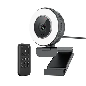 Anillo de luz <span class=keywords><strong>StreamCam</strong></span> 2k para webcam, cubierta usb para webcam de conferencia, pc, cubierta para ordenador portátil, webcam - Product Image 1