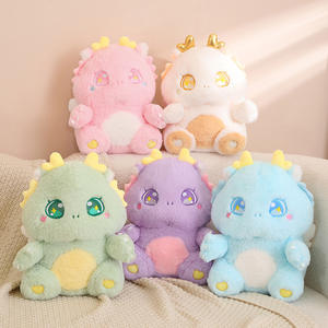 Custom Dingdang Plush Toy Dragon Soft Home Pillow Cushions Stuffed Animals Chinese New Year Dragon