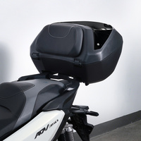 Caja Trasera Inteligente ADV 350 de 50L, Baúl Superior con Portaequipajes Trasero, Ajuste Perfecto para Motocicletas Honda ADV350