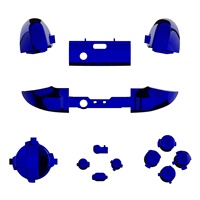 EXtremeRate - Juego Completo de Botones de Repuesto Cromados Personalizados para el Control de Xbox Series X S