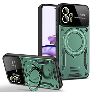 Funda para <span class=keywords><strong>Motorola</strong></span> <span class=keywords><strong>Moto</strong></span> G13 G34 G24 G04 G84 G14 E22 E22i G60 <span class=keywords><strong>G22</strong></span> 4G E20 G32 E13 con Anillo Magnético, Soporte y Protección de Cámara - Product Image 1