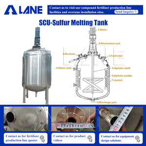 Machine de mélange <span class=keywords><strong>d</strong></span>'<span class=keywords><strong>engrais</strong></span> enduits, machine de fabrication <span class=keywords><strong>d</strong></span>'<span class=keywords><strong>engrais</strong></span> SCU, machine à urée enduite de soufre - Product Image 2