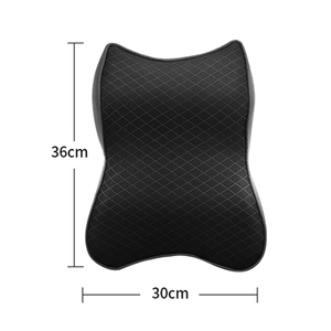 <span class=keywords><strong>Coussin</strong></span> d'appui-tête de siège de voiture en mousse à mémoire 3D <span class=keywords><strong>Coussin</strong></span> chauffant de voyage pour le soulagement de la douleur à la tête et au cou Oreiller respirant - Product Image 1