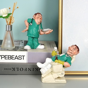 Đồ Trang Trí Nha Sĩ Vui Nhộn Tượng Nhân Vật Phiên Bản Truyện Tranh Bằng Nhựa Trang Trí Nhà Cửa Đồ Trang Trí Bàn Bệnh Viện - Product Image 2