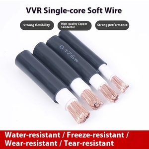 BVR 1.5mm Stranded <strong>Copper</strong> Conductor PVC Insulated Flexible Building <strong>Wire</strong> Electrical Cable for House Wiring 380V - Product Image 3