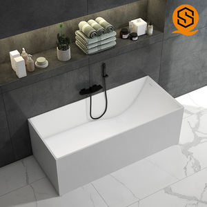 Shinestone Light Surf Massage Bain Cascade Acrylique Baignoires Autoportant Deux Personnes Hot Tube Extérieur Facile à Nettoyer - Product Image 6