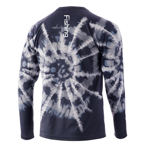 Custom Long Sleeve <span class=keywords><strong>Anti</strong></span> <span class=keywords><strong>UV</strong></span> Fishing <span class=keywords><strong>Shirt</strong></span> Quick Dry Long Sleeve Gradient Men's T-<span class=keywords><strong>Shirt</strong></span> Vêtements> Vêtements pour hommes> Men's T-shirts - Product Image 2
