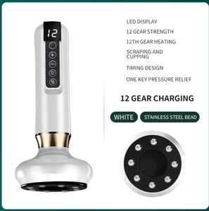 Electric Guasha Device - Intelligent vácuo pressão negativa instrumento de acupressão-calor para desbloquear Meridians Brush - Product Image 3