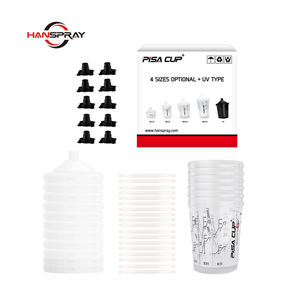 Tazas Pisa <span class=keywords><strong>de</strong></span> alta calidad para pintura <span class=keywords><strong>de</strong></span> carrocería <span class=keywords><strong>de</strong></span> coche, pintura en aerosol corporal <span class=keywords><strong>de</strong></span> buena calidad para productos para el cuidado del coche - Product Image 1