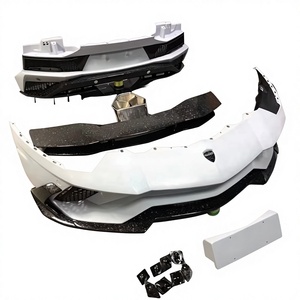 Kit carrosserie complet style <span class=keywords><strong>Lamborghini</strong></span> LP700/LP720 LP740, pare-chocs avant et arrière en fibre de carbone, spoiler de coffre - Product Image 2