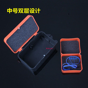 Caja de cebo vivo transpirable con asa, accesorio de pesca multiusos de plástico de gran capacidad para lombriz de tierra y gusanos de arena - Product Image 2