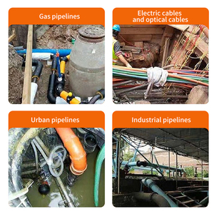 Localizador de Cables Subterráneos GPS HY-8300, Detector de Cables de Fibra Óptica, Localizador de Rutas de Cables en el Suelo - Product Image 3