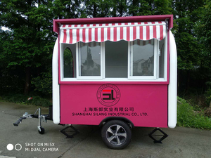 Carritos de Comida Tipo Casa Personalizados SLUNG SL-6, OFERTA, Remolque de Comida Móvil, Caravana Camper en Venta - Product Image 3