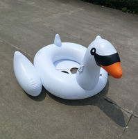 Siège flottant gonflable Mom Care avec pare-soleil pour bain de bébé et piscine