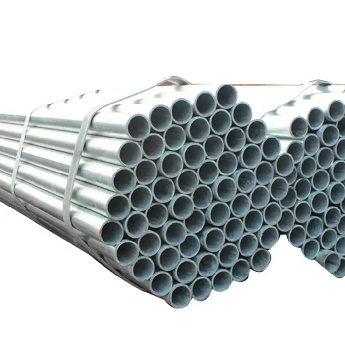 building materials Construction hollow GI pipe galvanized steel pipe Cost Price Fence Post Galvanized Steel Pipe