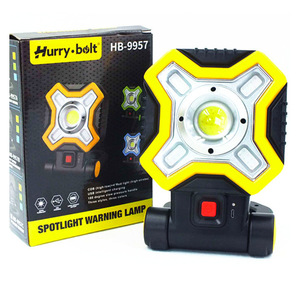 Golfein Solar Camping Lamp <b>Led</b> Cob <b>Light</b> Portable Outdoor <b>Work</b> <b>Light</b> With Lithium Battery And Solar Charging - Product Image 4