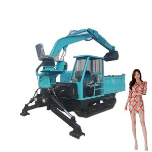 1T caoutchouc voie transporteur Dumper pour l'agriculture - Product Image 6