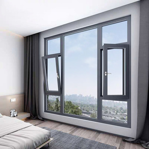 Nhôm với thiết kế hồ quang cửa sổ nhôm cửa sổ nướng thiết kế - Product Image 3