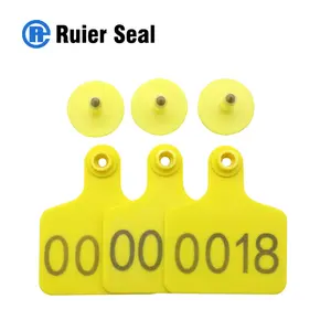 REET004 serial number of livestock animal tagger ear tags plier plastic ear number animals