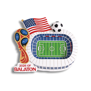 Aimant commémoratif de l'événement de football 2026, Capitole américaine, résine 3D, souvenir de la Coupe <span class=keywords><strong>du</strong></span> monde de football, autocollant décoratif pour réfrigérateur - Product Image 3