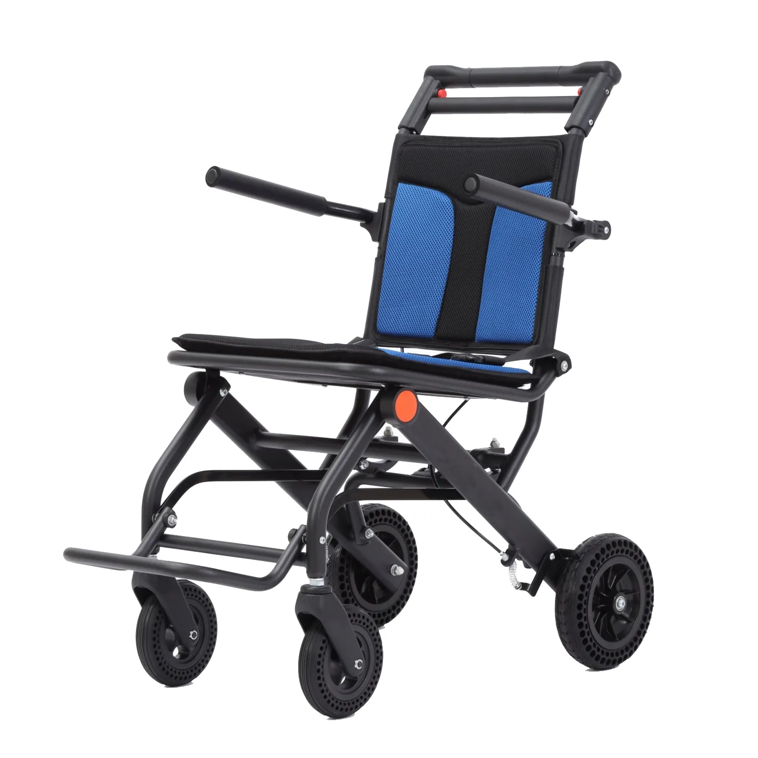 Penjualan langsung dari pabrik kursi roda lipat Manual kualitas tinggi Ultra ringan