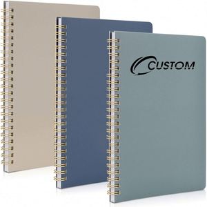 <b>A3</b> Hardcover Spiral Address Book Lined <b>Paper</b> Smooth Durable High Quality Leather Cover Various Colors Journaling Available 80 - Product Image 2