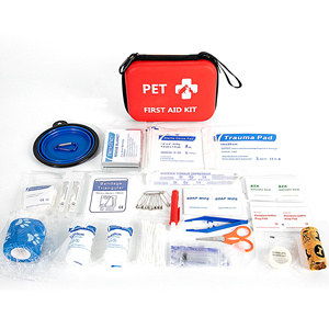 Du lịch không thấm nước PET Kit Viện trợ đầu tiên khẩn cấp y tế nguồn cung cấp & Đào Tạo cho chó và mèo cho mèo và chó khẩn cấp hộp - Product Image 1