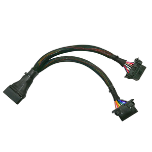 <span class=keywords><strong>Cable</strong></span> de Diagnóstico Divisor en Y OBD II J1962 de 16 Pines, Adaptador de <span class=keywords><strong>Cable</strong></span> OBD2 Macho a Doble Hembra, <span class=keywords><strong>Cable</strong></span> de Extensión - Product Image 2