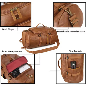 Nuovo Modello di Fabbrica, Borsa da Viaggio Pieghevole di Grande Capacità, Design Personalizzato OEM, Zaino Impermeabile per il Weekend - Product Image 3