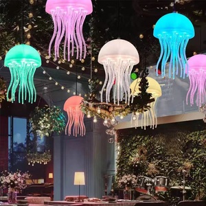 <span class=keywords><strong>2025</strong></span> sáng tạo LED sứa đèn chùm màu nhỏ thay đổi mặt dây chuyền ánh sáng ban đêm cho thanh trang trí ngoài trời kỳ nghỉ giáng sinh - Product Image 1