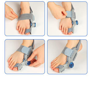 Attelle orthopédique portable et légère AOFIT pour redresser les orteils, correcteur d'hallux valgus avec séparateurs d'orteils - Product Image 5