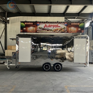 Remolque de Comida para Exteriores Más Vendido / Remolque Móvil de Comida Rápida - Product Image 2