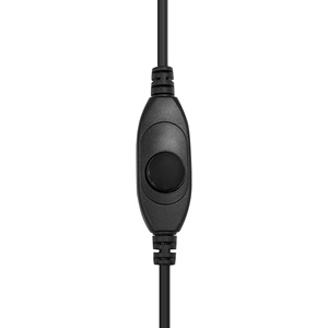 Tk cắm Walkie Talkie Over-ear Tai nghe có thể điều chỉnh microphone hai chiều đài phát thanh tai nghe 1.4m dây không có tiếng ồn hủy bỏ kim loại - Product Image 5