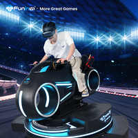 FuninVR - Máquina de Juegos de Realidad Virtual con Rotación de 360 Grados, Simulador de Realidad Virtual para Interiores, Centros Comerciales y Salas de Juegos