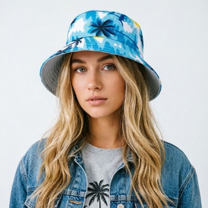 Trendy Reversible Packable Bucket <b>Hat</b> for Women <b>Men</b> Custom Lightweight Print <b>Sun</b> Beach Cap Summer Outdoor Fisherman <b>Hat</b> - Product Image 3