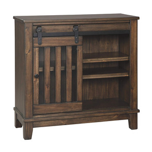 Antique Brown Solid Reclaimed Natural Wood Storage French Rustic Cabinet Designer Furniture