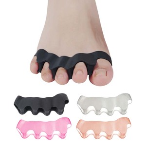 Mới Gel bunion Corrector chồng chéo búa Toe ép tóc cáng Set mềm Toe separators separador de dedos - Product Image 5