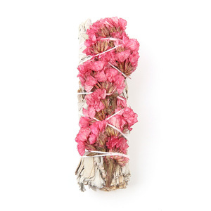 Paquetes de Salvia Blanca, Hierbas Secas, Varillas Aromáticas para Purificación Espiritual, Kit de Salvia Rosa Ecológico y Duradero - Product Image 1