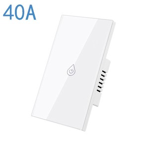 Tuya Smart Water Heater Switch 20A Touch Panel Tempered Glass Instant Tankless Wi-Fi Control - Product Image 3