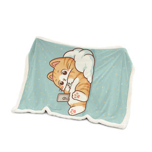 Wholesale Designer High Quality 100% Polyester Raschel <b>Blanket</b> Soft Warm Winter <b>Bed</b> <b>Blankets</b> Solid Pattern Knitted Technique - Product Image 4