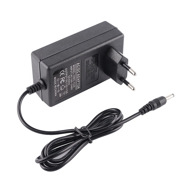 Power Adapters 12V 2A AC DC Adapter 24W Output High Efficiency Universal Plug for LED Strip Light & WiFi Router