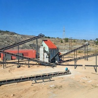 Ligne de production de sable artificiel BAICHY, usine de fabrication de sable, concasseur à mâchoires PE900x1200 CS220, fabricant de concasseurs à cône