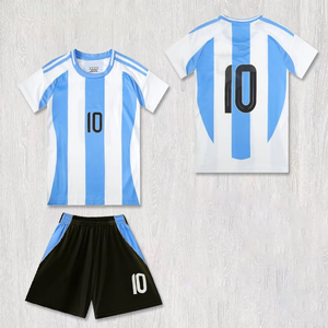 Sublimation Premium Soccer Jersey New Design Men's Short Sleeve Breathable Quick Dry Sport Uniform Set - Product Image 2